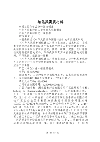 2024年禁化武资质材料