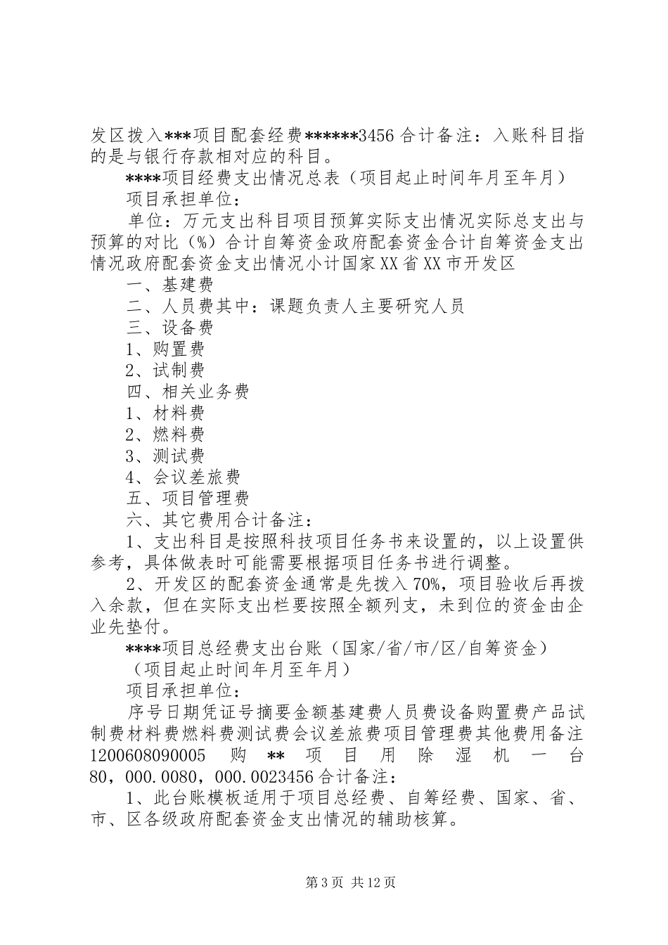 2024年经费管理使用情况汇报_第3页