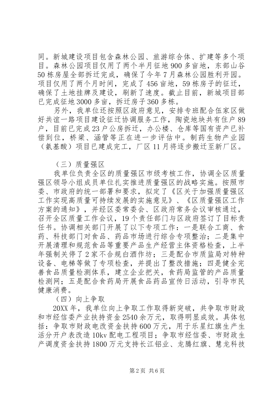 2024年经信局领导班子专项考察报告_第2页