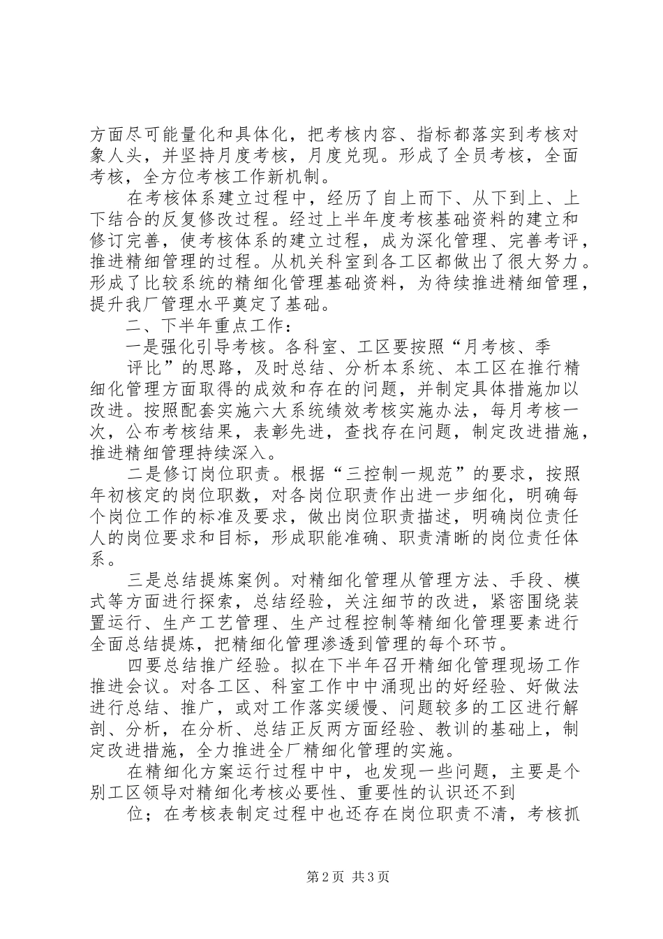 2024年精细化工作汇报_第2页