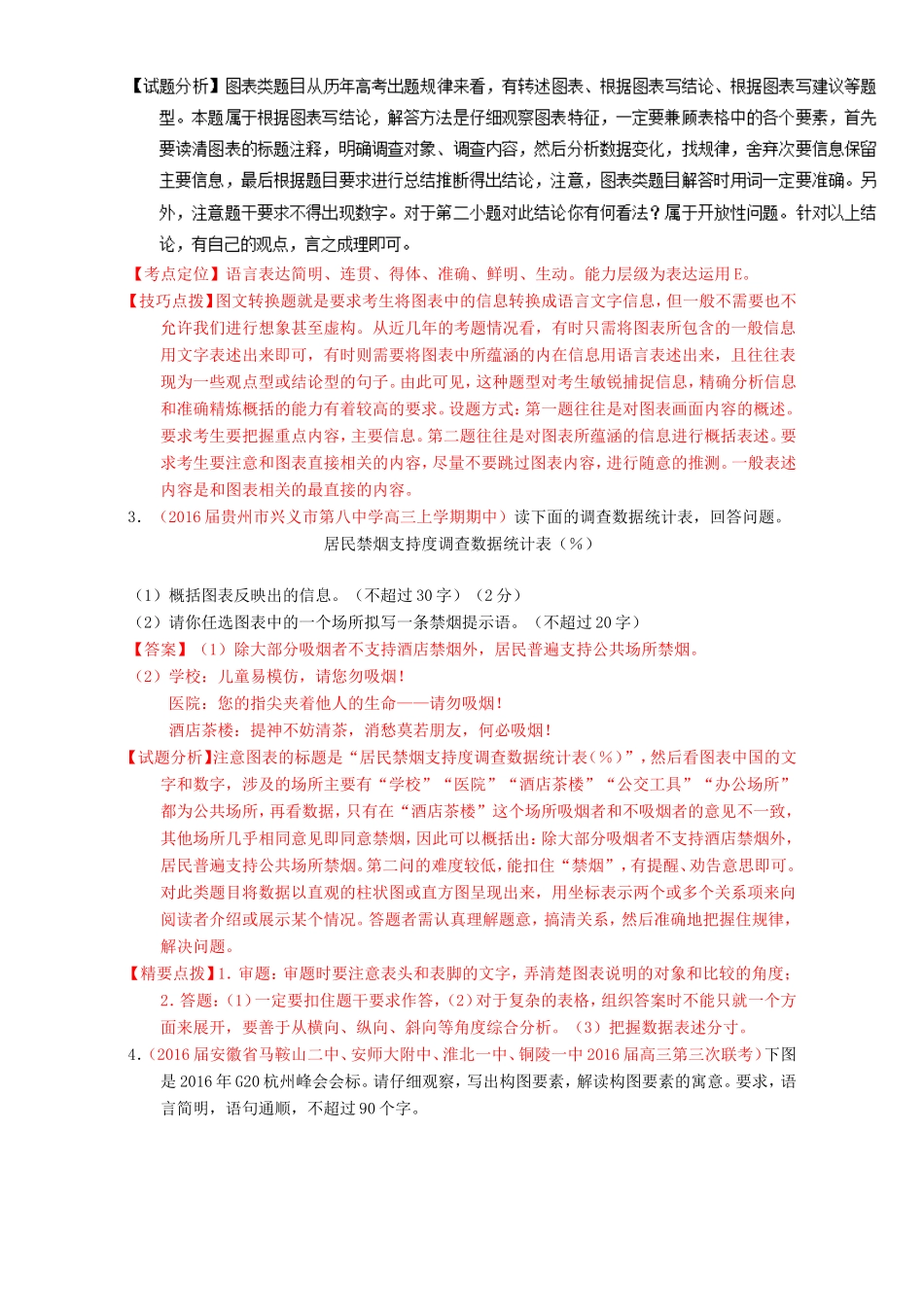 （讲练测）高考高三语文一轮复习 专题10 语言表达之图文转换（练）（含解析）-人教版高三语文试题_第2页