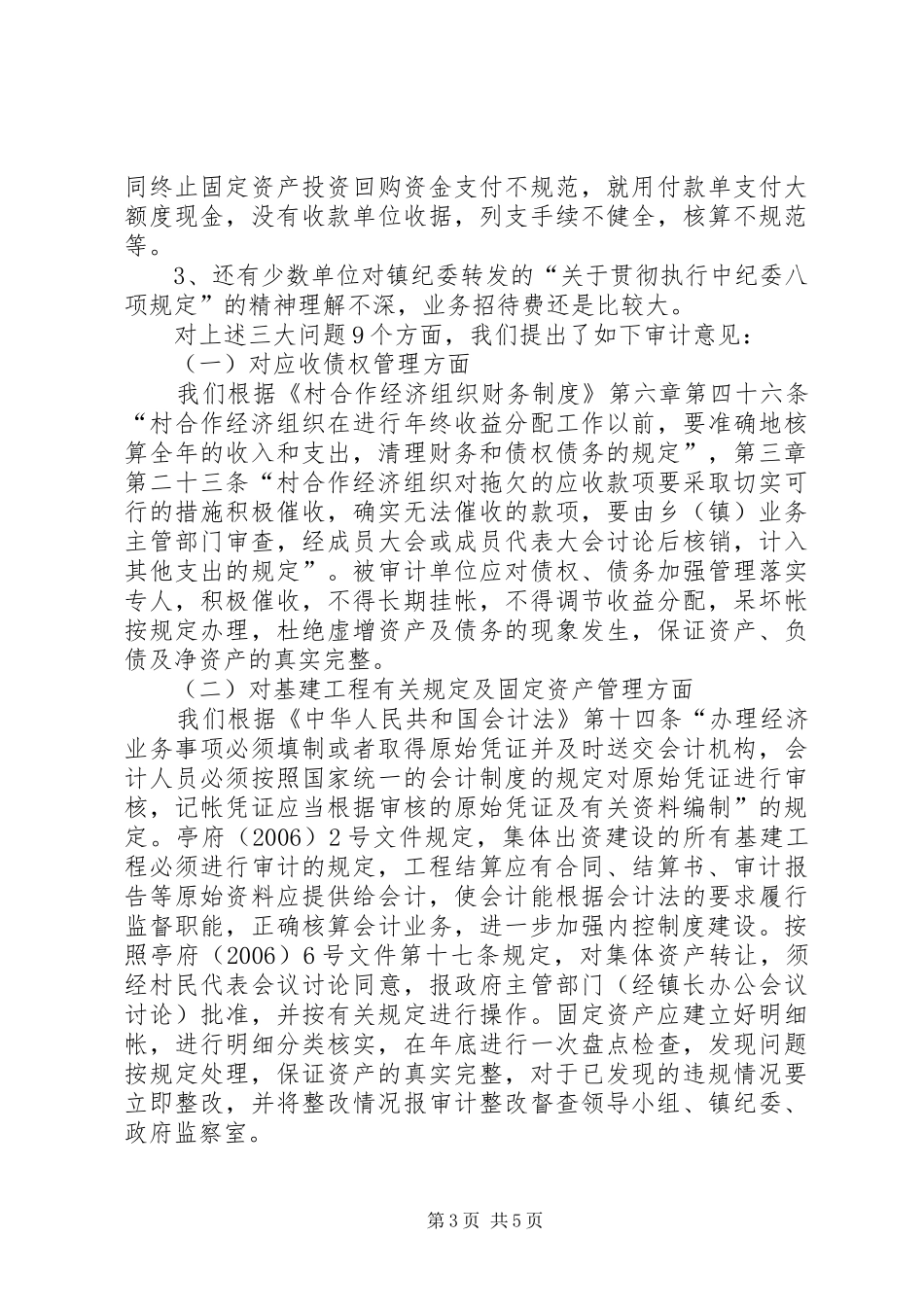 2024年镇审计工作小组工作报告_第3页