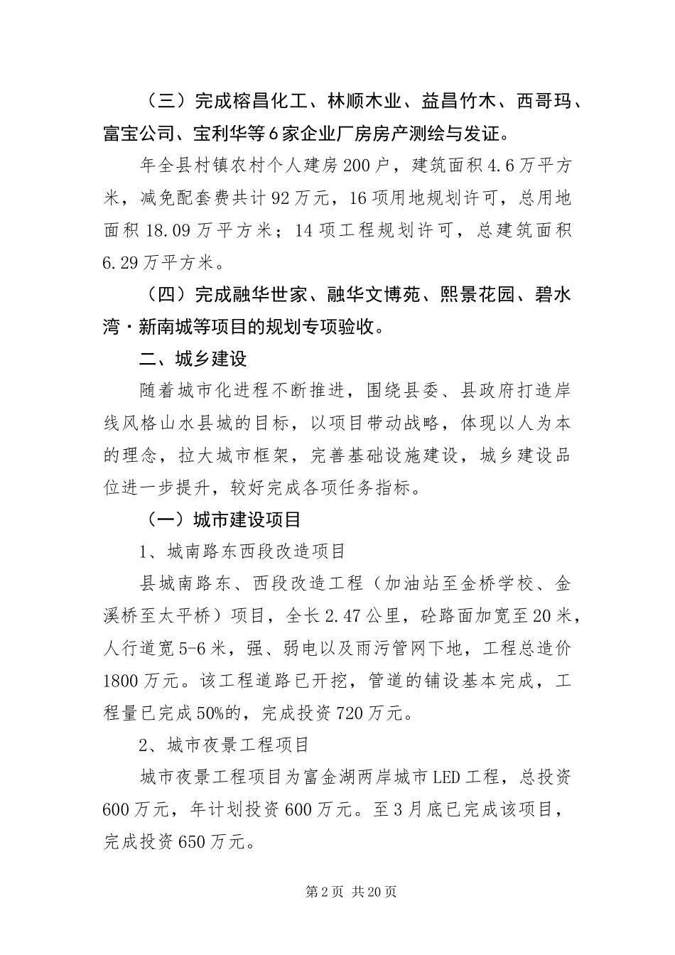 2024年住建局年底工作报告_第2页