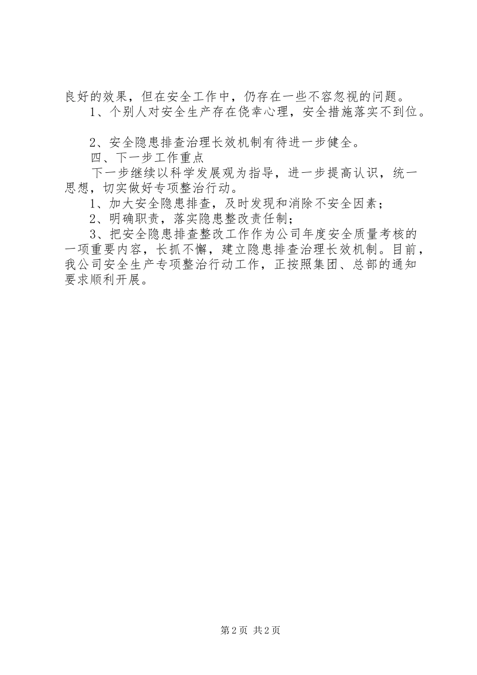 2024年专项整治行动汇报_第2页