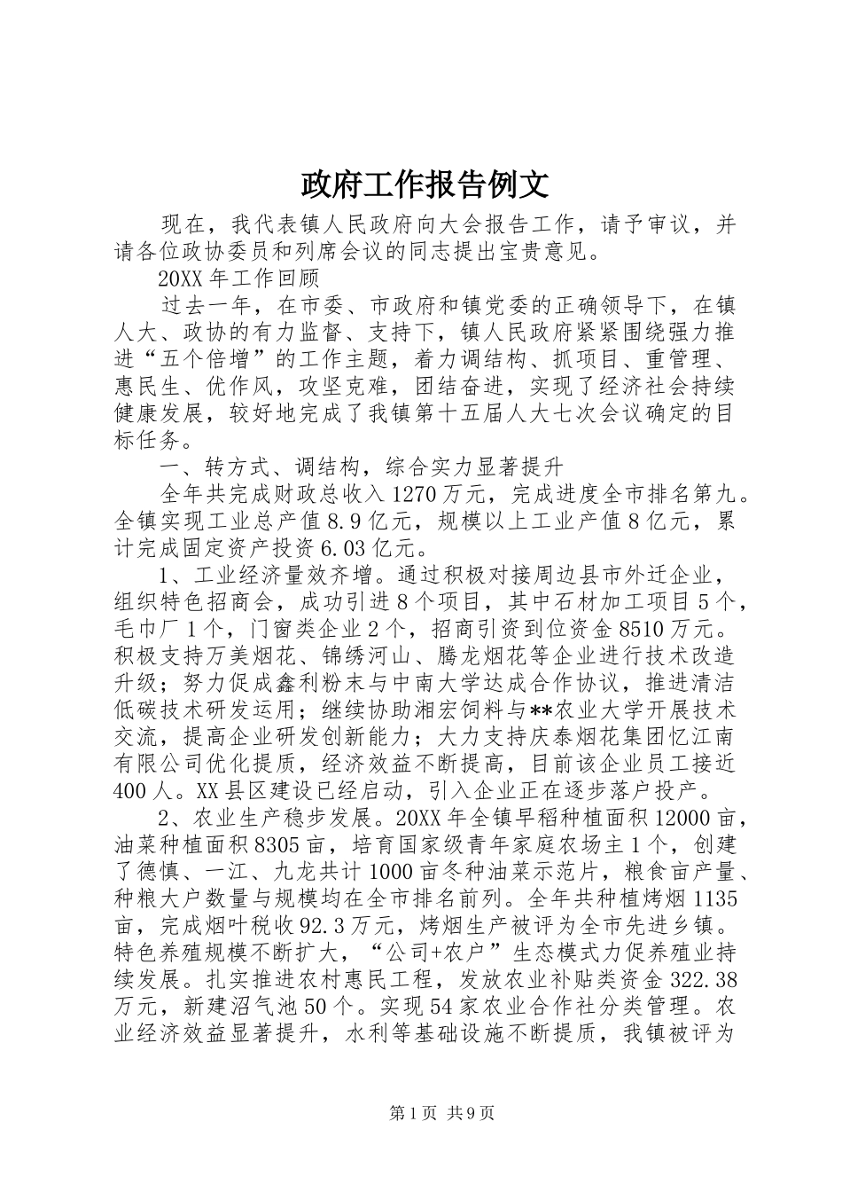 2024年政府工作报告例文_第1页