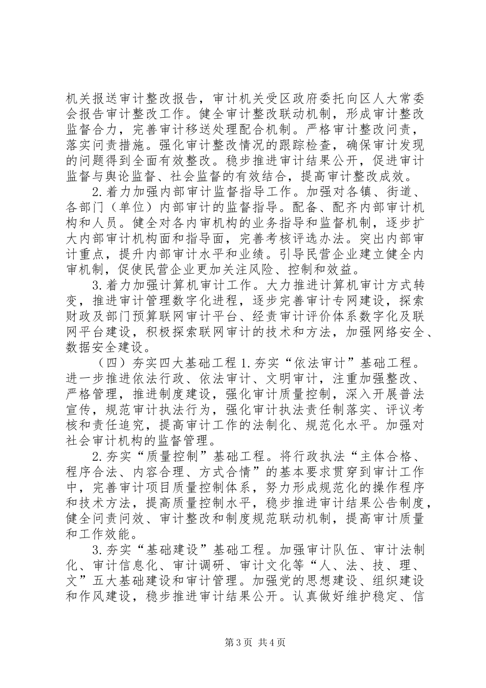 2024年政府机关审计工作计划_第3页
