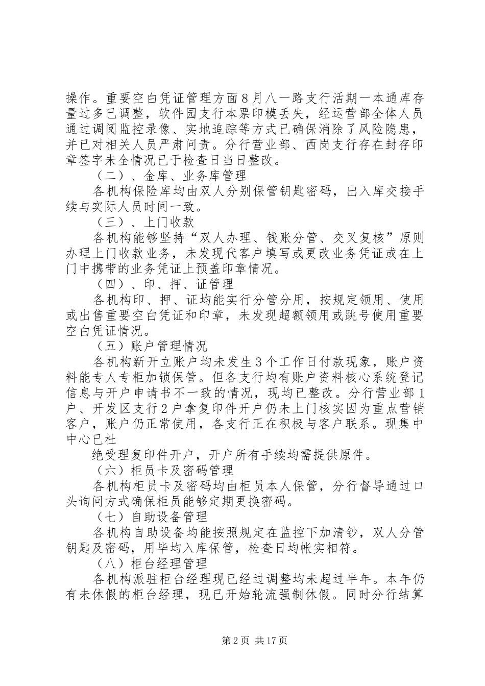 2024年执行年活动自查报告_第2页