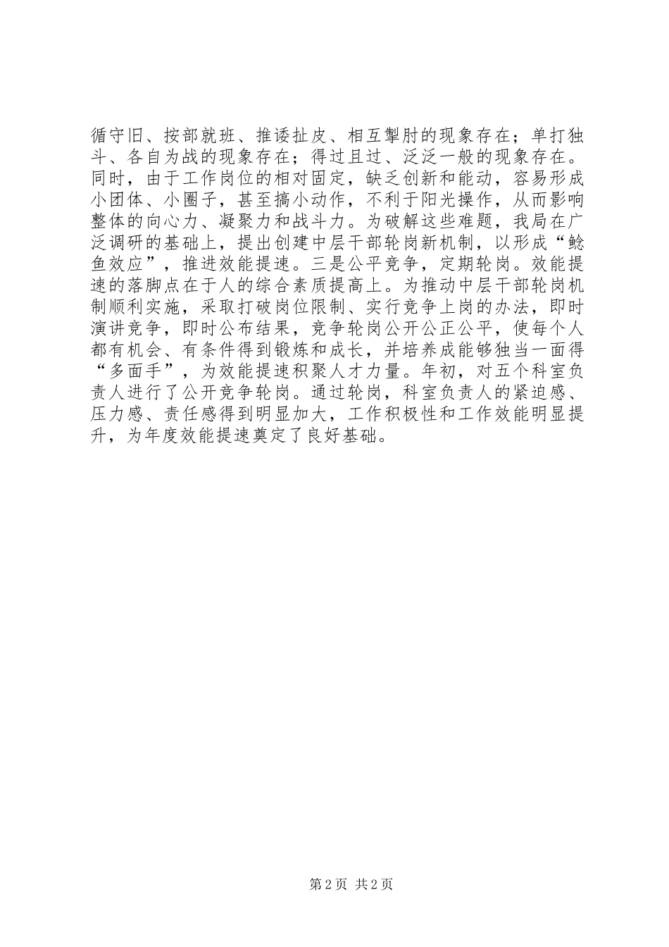 2024年执行三定规定自评报告_第2页