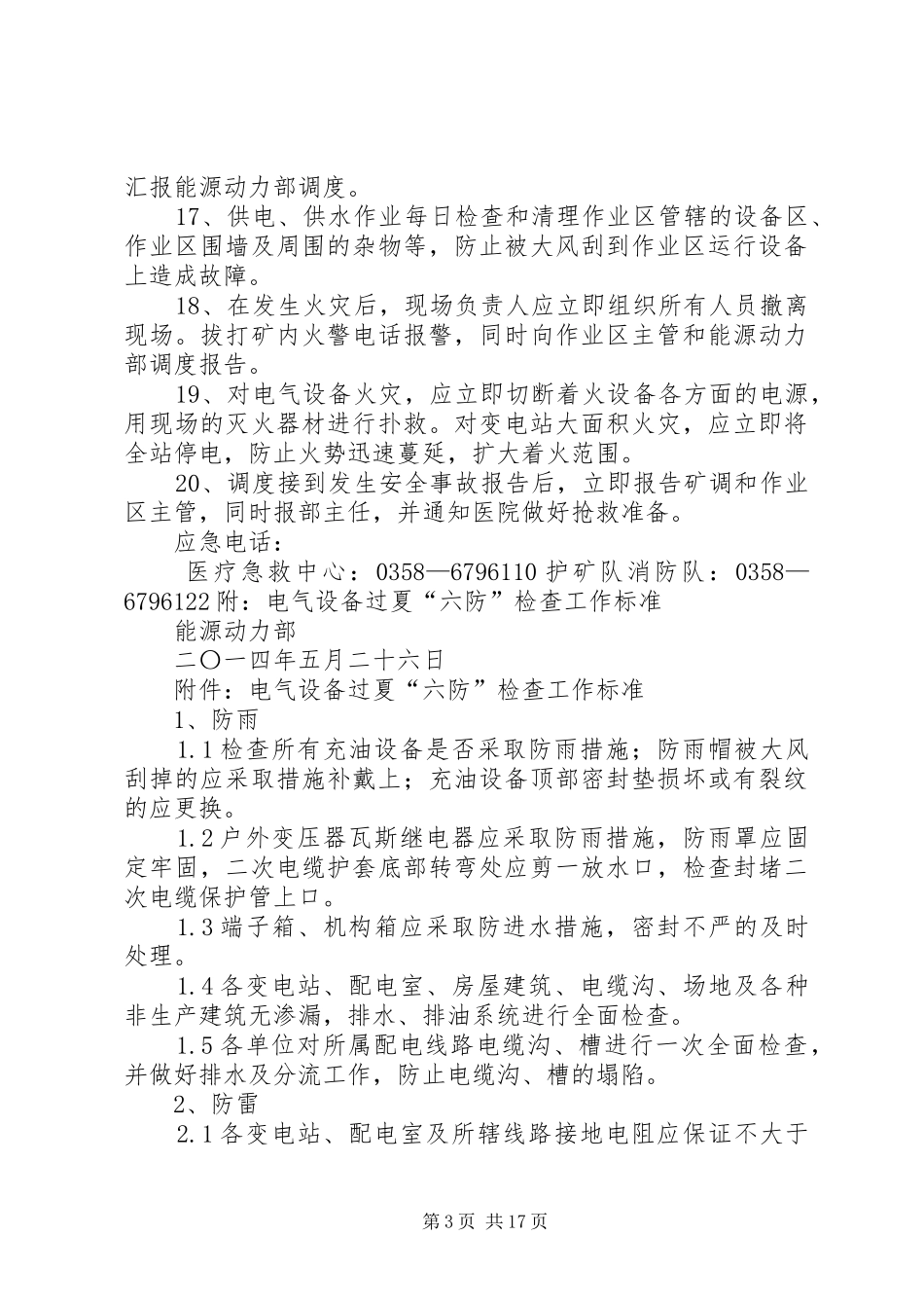 2024年能动部过夏六防工作安排_第3页