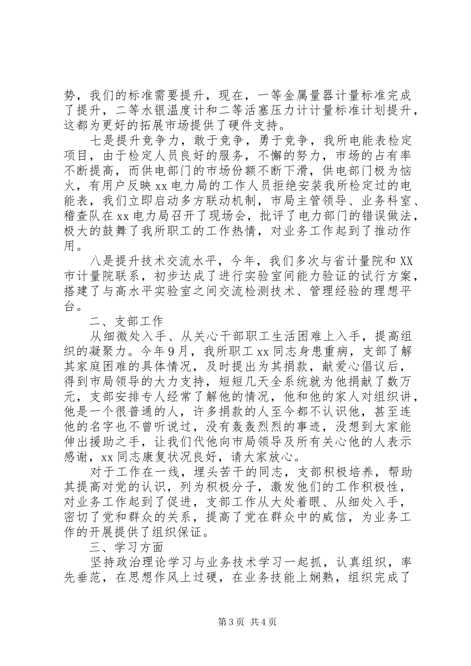 2024年质监信息所年度述职报告_第3页