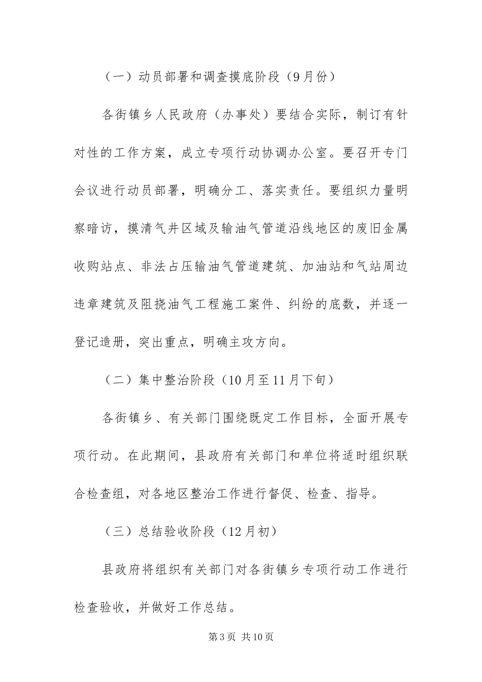 2024年治安秩序专项行动方案_第3页