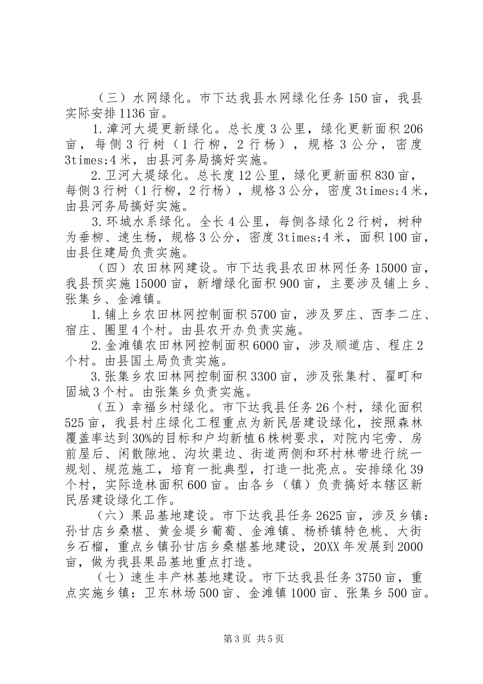 2024年造林绿化工作实施方案_第3页