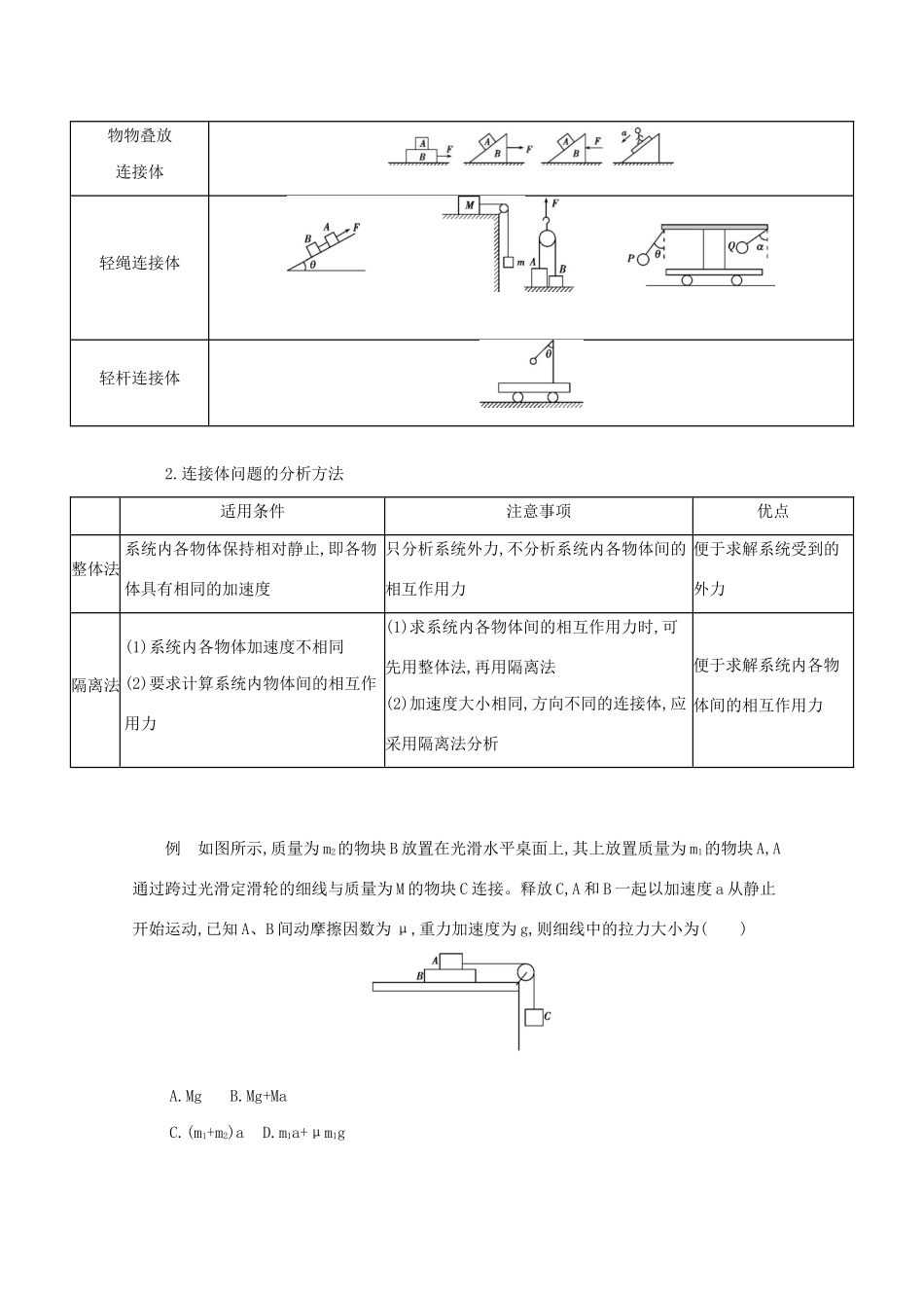 （课标版）高考物理一轮复习 第三章 牛顿运动定律 第3讲 牛顿运动定律的综合应用教材研读夯基提能作业（含解析）-人教版高三全册物理试题_第3页