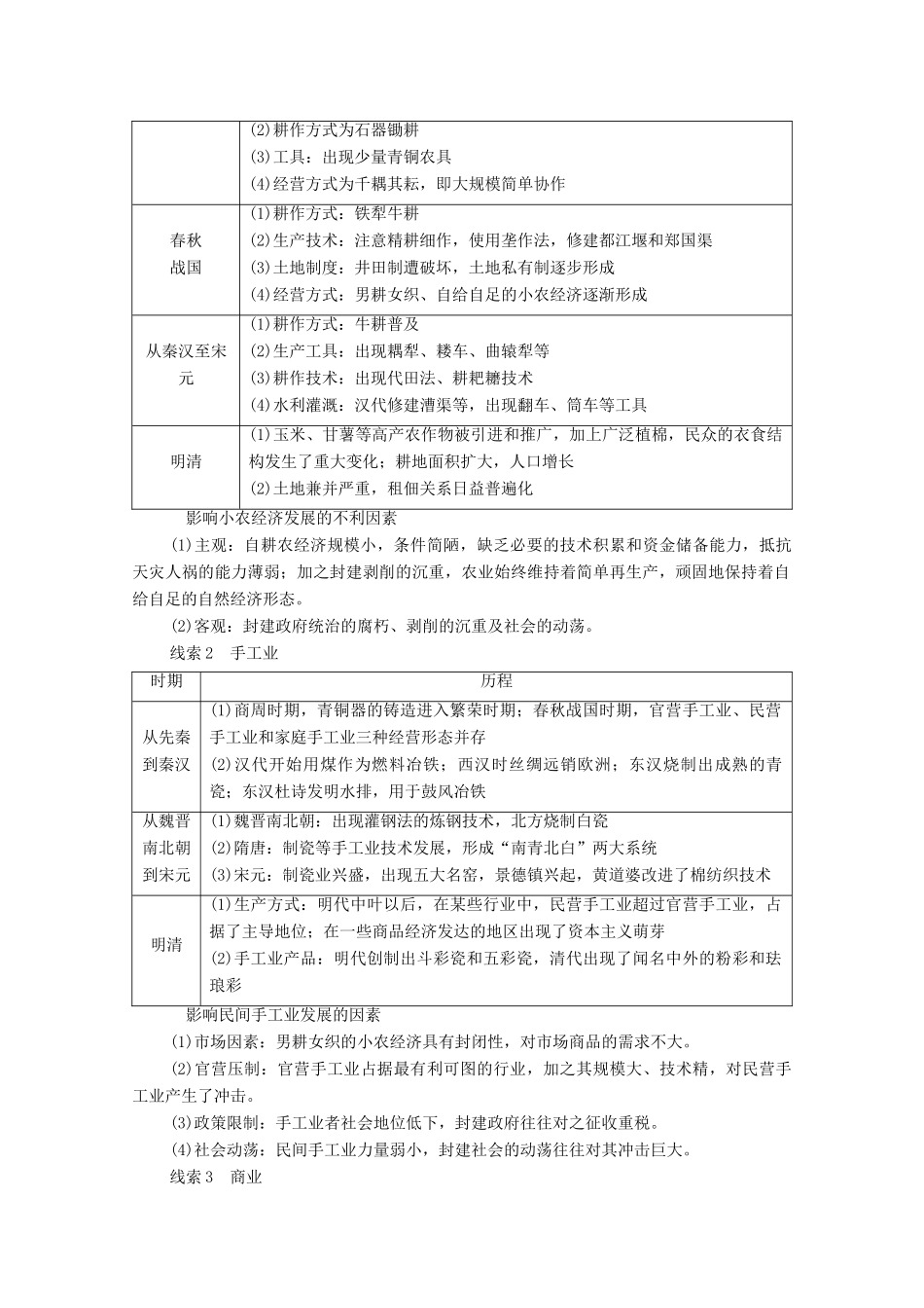 （通史版）高考历史一轮教师用书 中国古代史阶段整合（含解析）-人教版高三全册历史试题_第3页