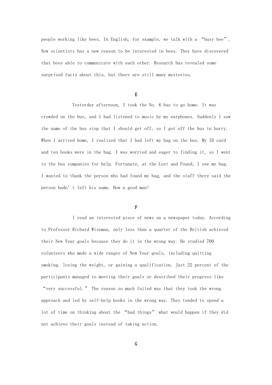 高考英语二轮复习 短文改错专项训练04 基础练习集锦（含解析）-人教高三全册英语试题_第3页