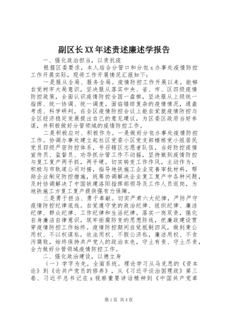 2024年副区长述责述廉述学报告