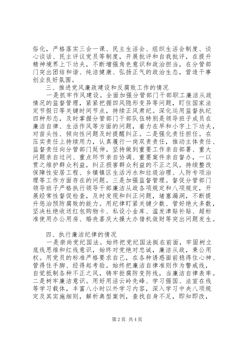 2024年副市长个人述责述廉报告_第2页