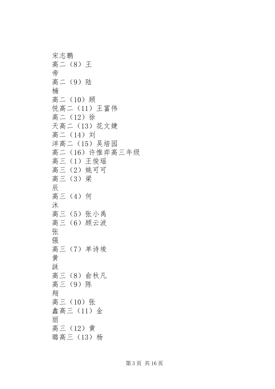 2024年关于表彰学年度先进团组织优秀团干部优秀_第3页