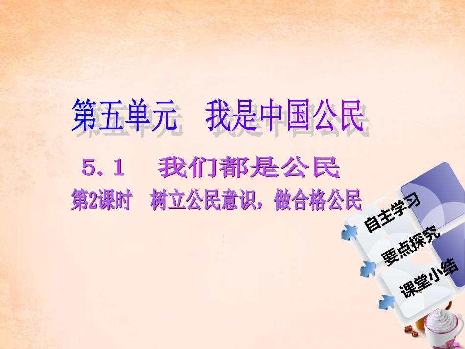 -八年级政治下册 第五单元 第一课 我们都是公民 第2课时 树立公民意识，做合格公民同步课件 粤教版-粤教级下册政治课件_第2页