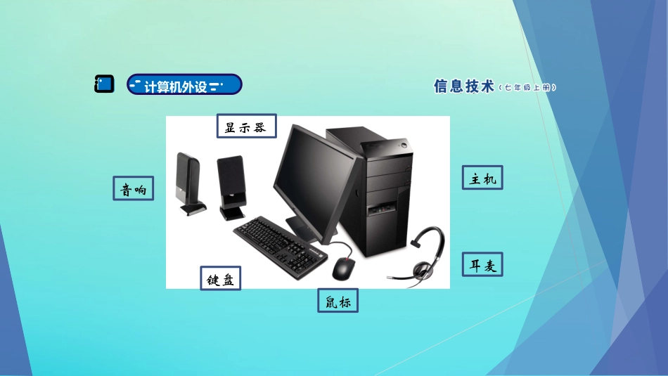 七年级信息技术上册 第6课 初识计算机结构课件 南方版-人教级上册信息技术课件_第3页