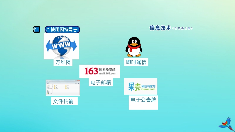 七年级信息技术上册 第11课 体验因特网课件 南方版-人教级上册信息技术课件_第3页