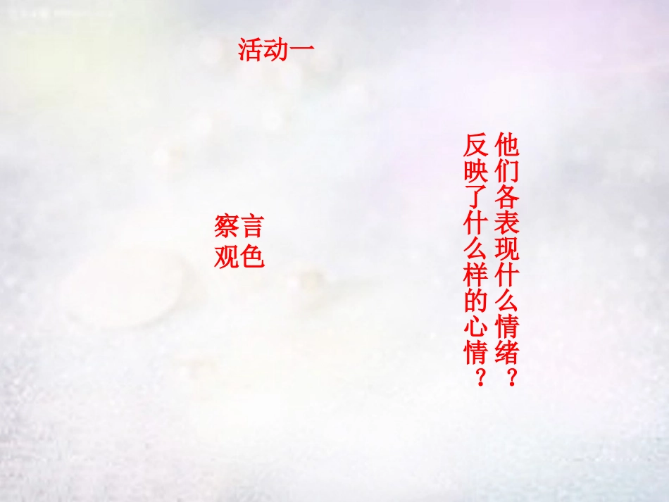 七年级政治上册 3.6.1 丰富多样的情绪教学课件 新人教版-新人教级上册政治课件_第3页