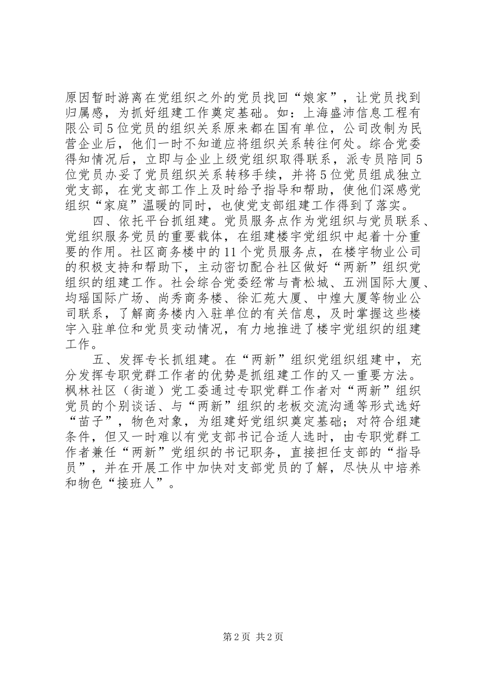 2024年抓好两新组织党组织组建工作_第2页
