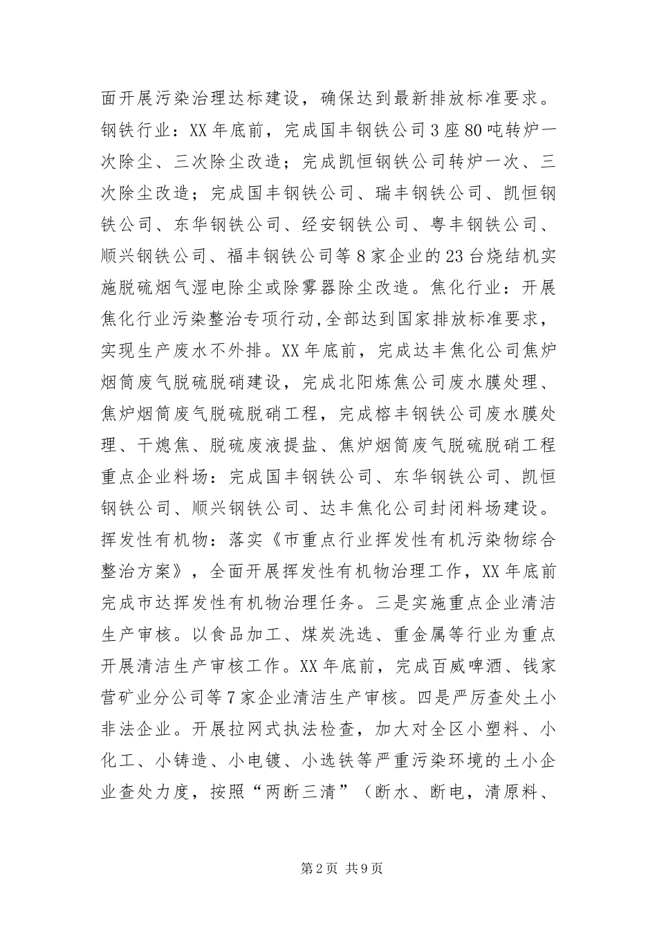 2024年全区环境保护工作要点_第2页