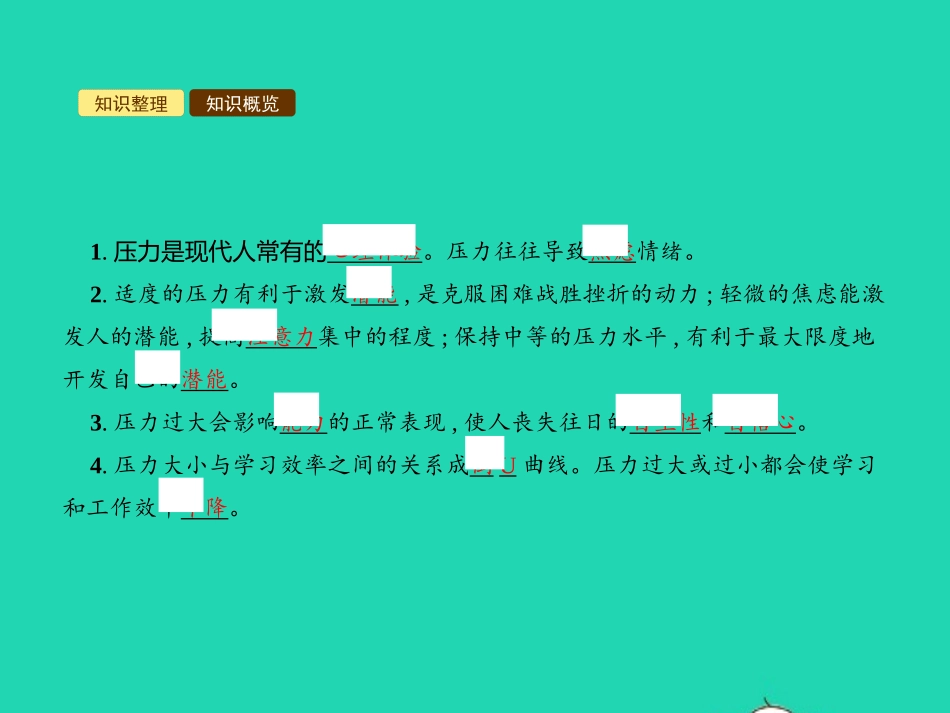 七年级政治下册 第一单元 做情绪的主人 第二课 纾解压力 第2框 了解压力课件 北师大版-北师大级下册政治课件_第3页
