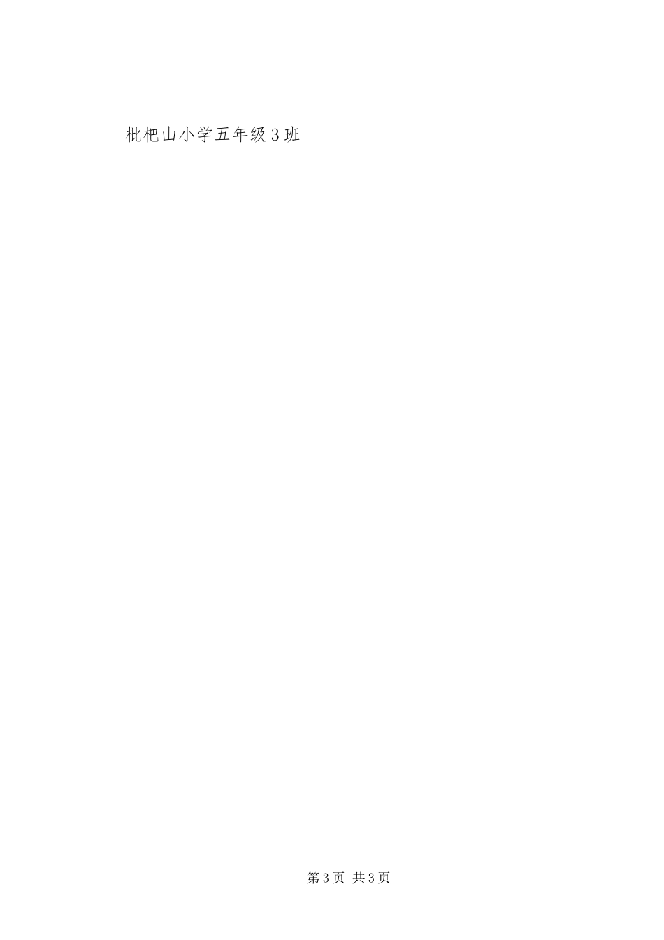 2024年上期五年级班主任工作计划_第3页