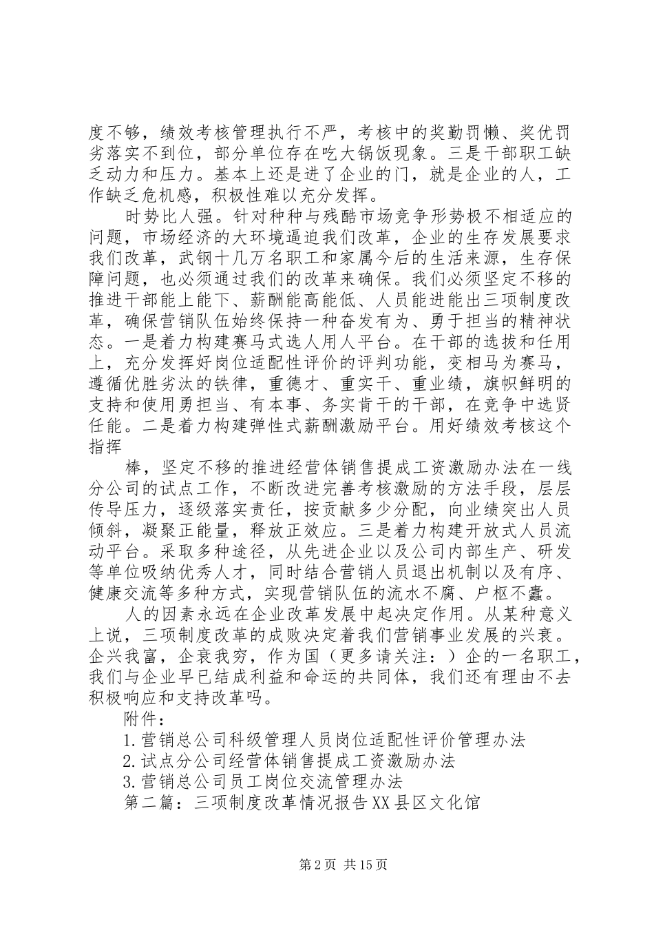 2024年三项制度改革是完成市场化的急先锋三项制度改革是完成市场化的急先锋_第2页