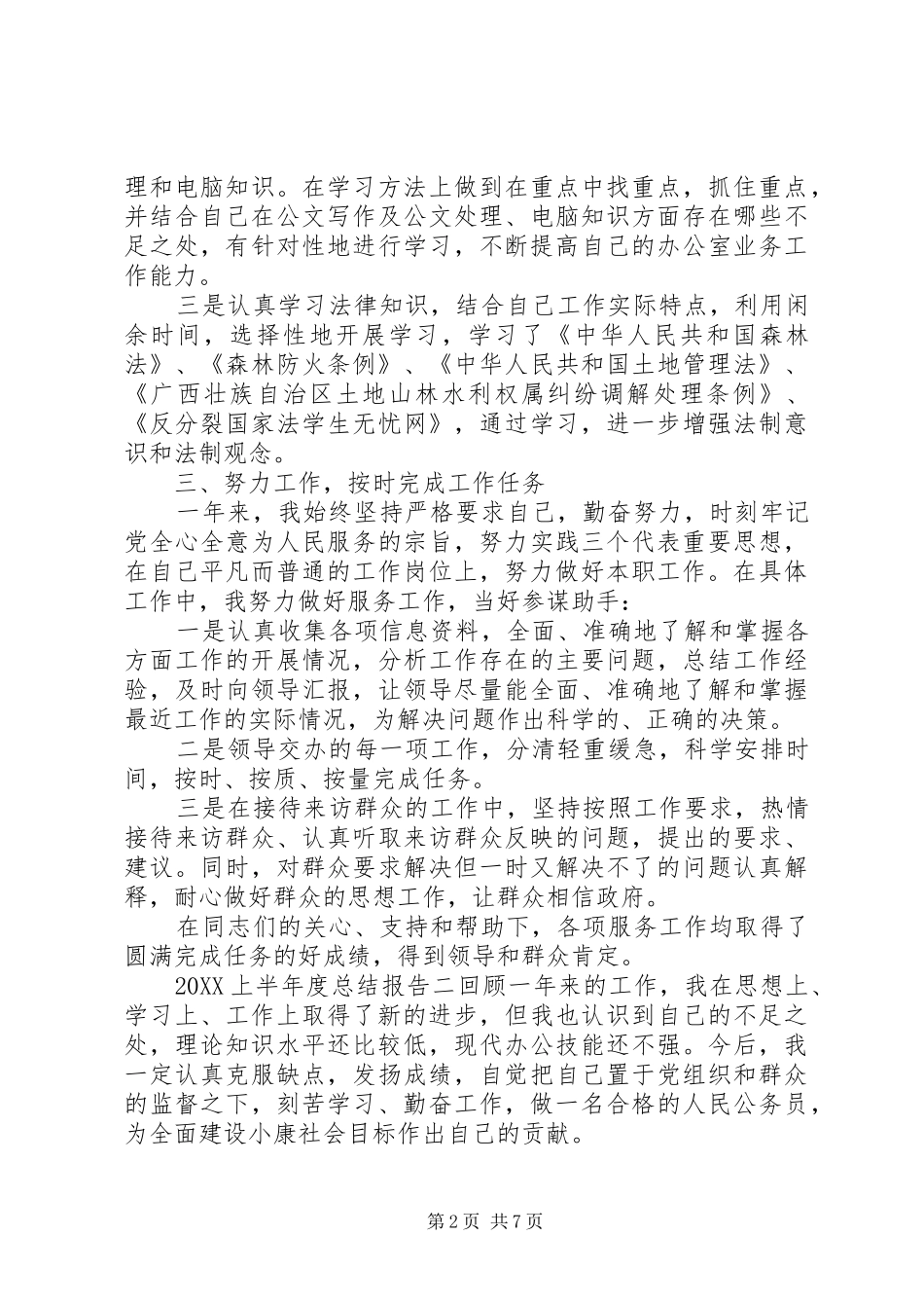 2024年上半年度总结报告_第2页