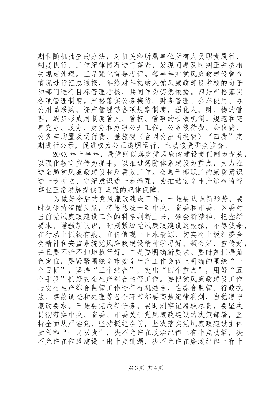 2024年上半年区安监局党组履行主体责任情况报告_第3页