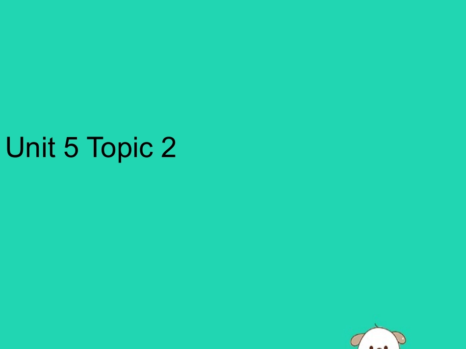 七年级英语下册 Unit 5 Our School Life Topic 2 A few students are running around the playground复习课件 （新版）仁爱版-（新版）仁爱级下册英语课件_第1页