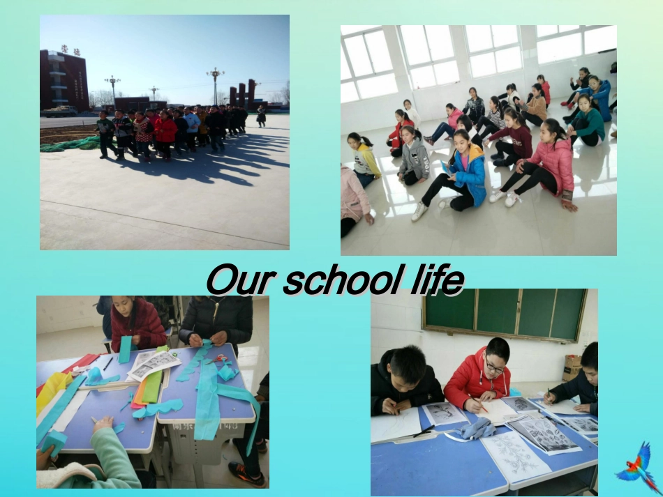 七年级英语下册 Unit 5 Our School Life Topic 3 My school life is very interesting Section C参考课件 （新版）仁爱版-（新版）仁爱级下册英语课件_第3页