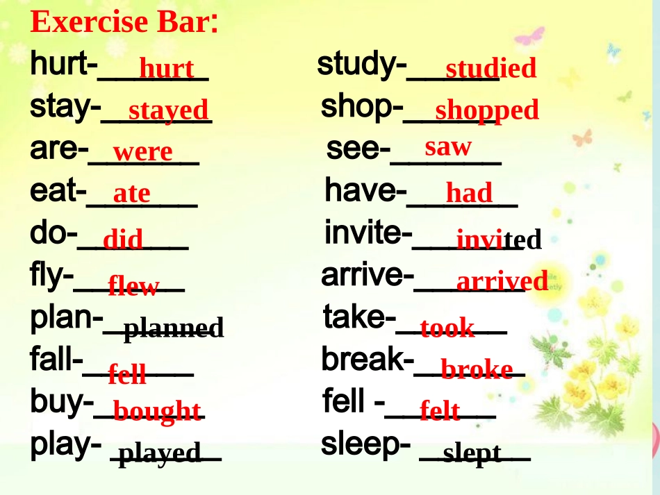 七年级英语下册 Unit 5 Our School Life Topic 3 My school life is very interesting复习课件 （新版）仁爱版-（新版）仁爱级下册英语课件_第3页