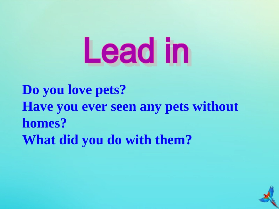 七年级英语下册 Unit 8 Summer Holiday Is Coming Lesson 44 Volunteering in Summer参考课件 （新版）冀教版-（新版）冀教级下册英语课件_第2页