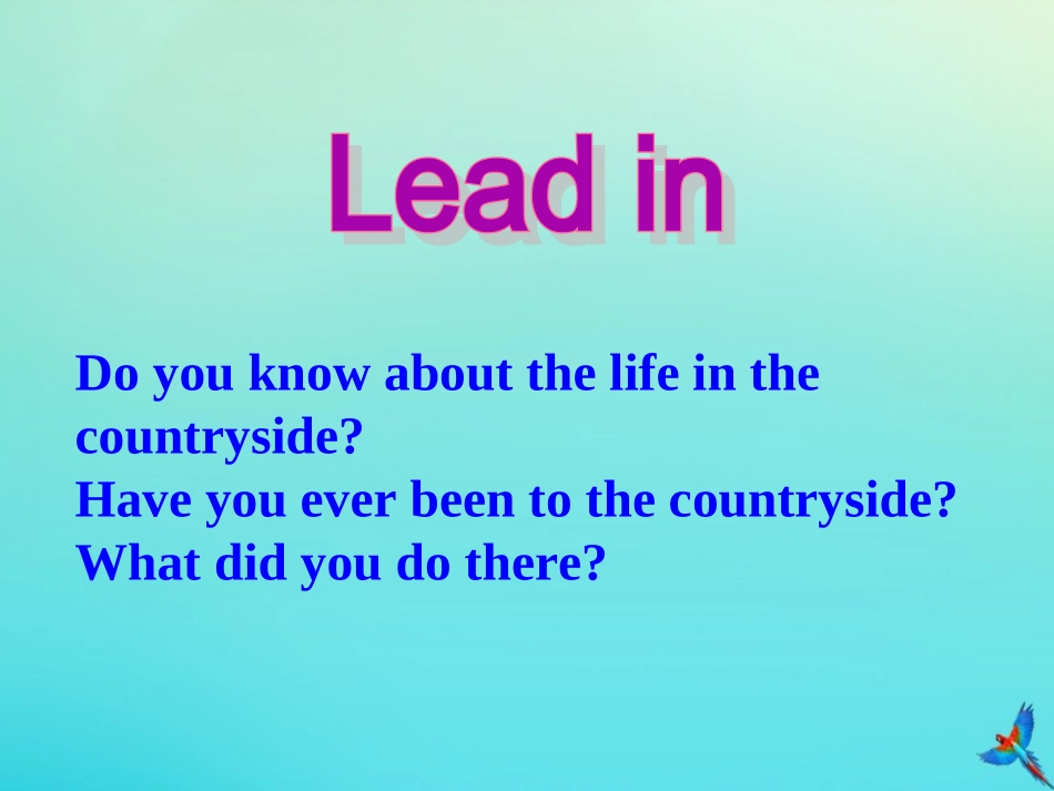 七年级英语下册 Unit 8 Summer Holiday Is Coming Lesson 48 Li Ming’s Summer Holiday参考课件 （新版）冀教版-（新版）冀教级下册英语课件_第2页