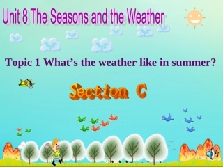 七年级英语下册 Unit 8 The seasons and the Weather Topic 1 How is the weather in winter Section C参考课件 （新版）仁爱版-（新版）仁爱级下册英语课件
