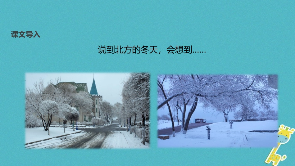 七年级语文上册 第四单元 16《济南的冬天》教学课件 苏教版-苏教级上册语文课件_第2页