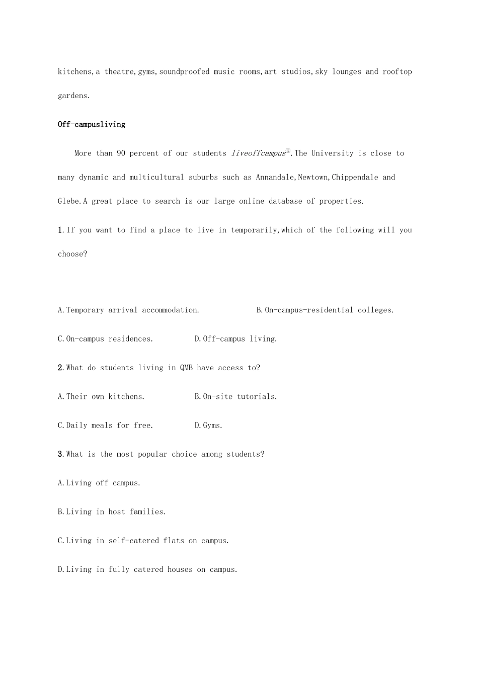高考英语三轮复习 题型突破练 阅读理解 七选五限时组合练7-人教版高三英语试题_第2页