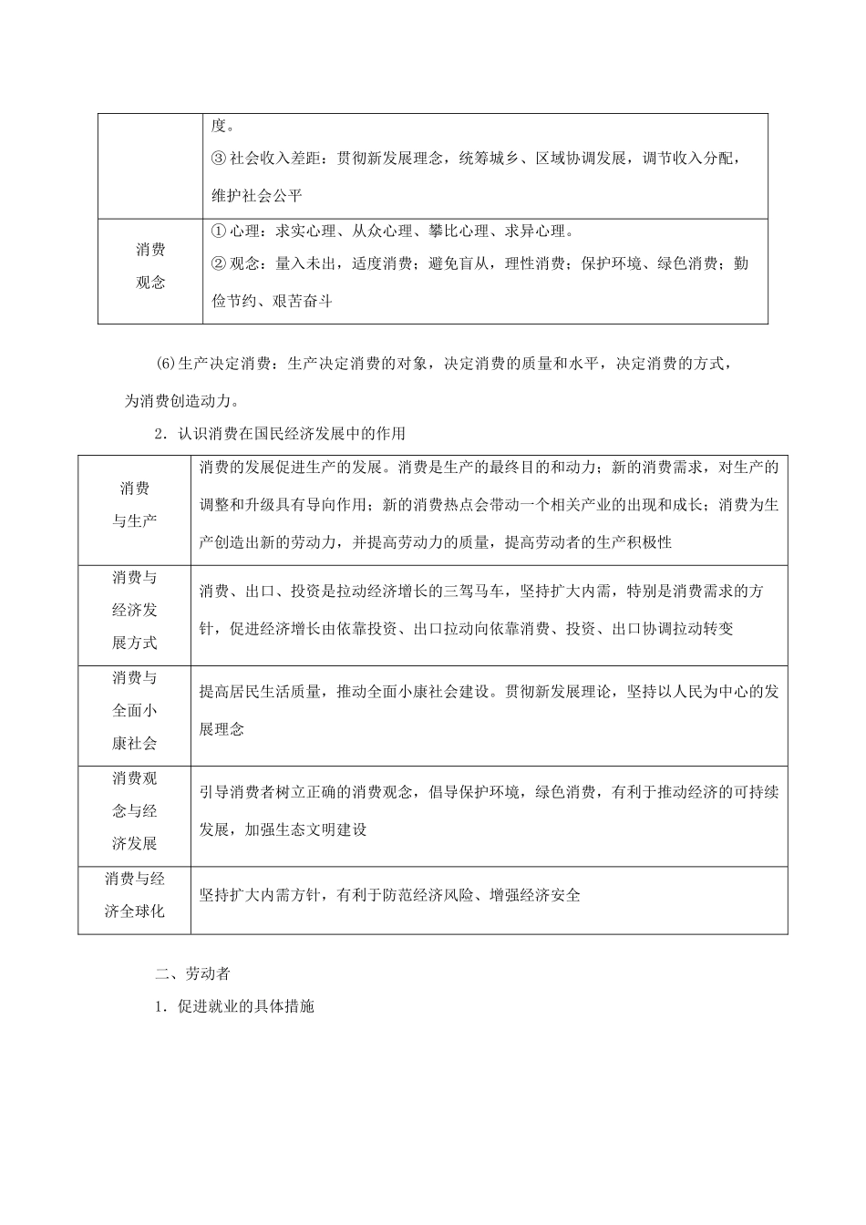 高考政治二轮复习 专题培优第一编 专题一 经济活动的参与者——个人作业（含解析）-人教版高三政治试题_第3页