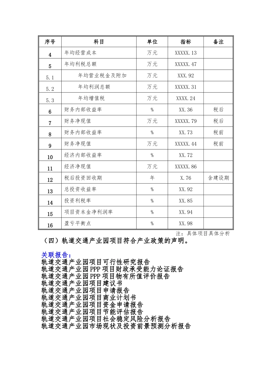 备案项目网上申报-轨道交通产业园项目(申报大纲)_第3页