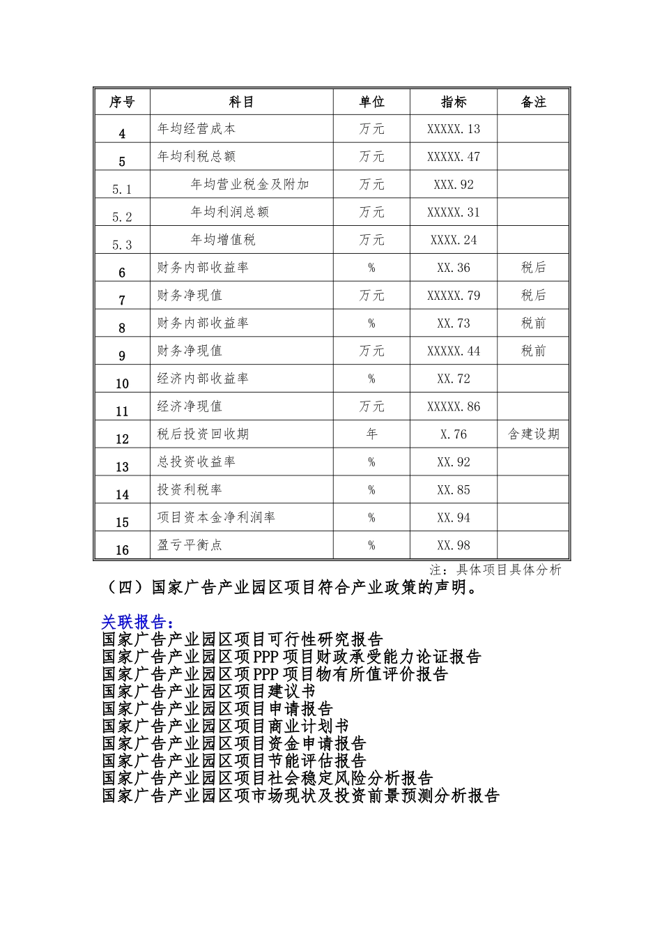备案项目网上申报-国家广告产业园区项目(申报大纲)_第3页