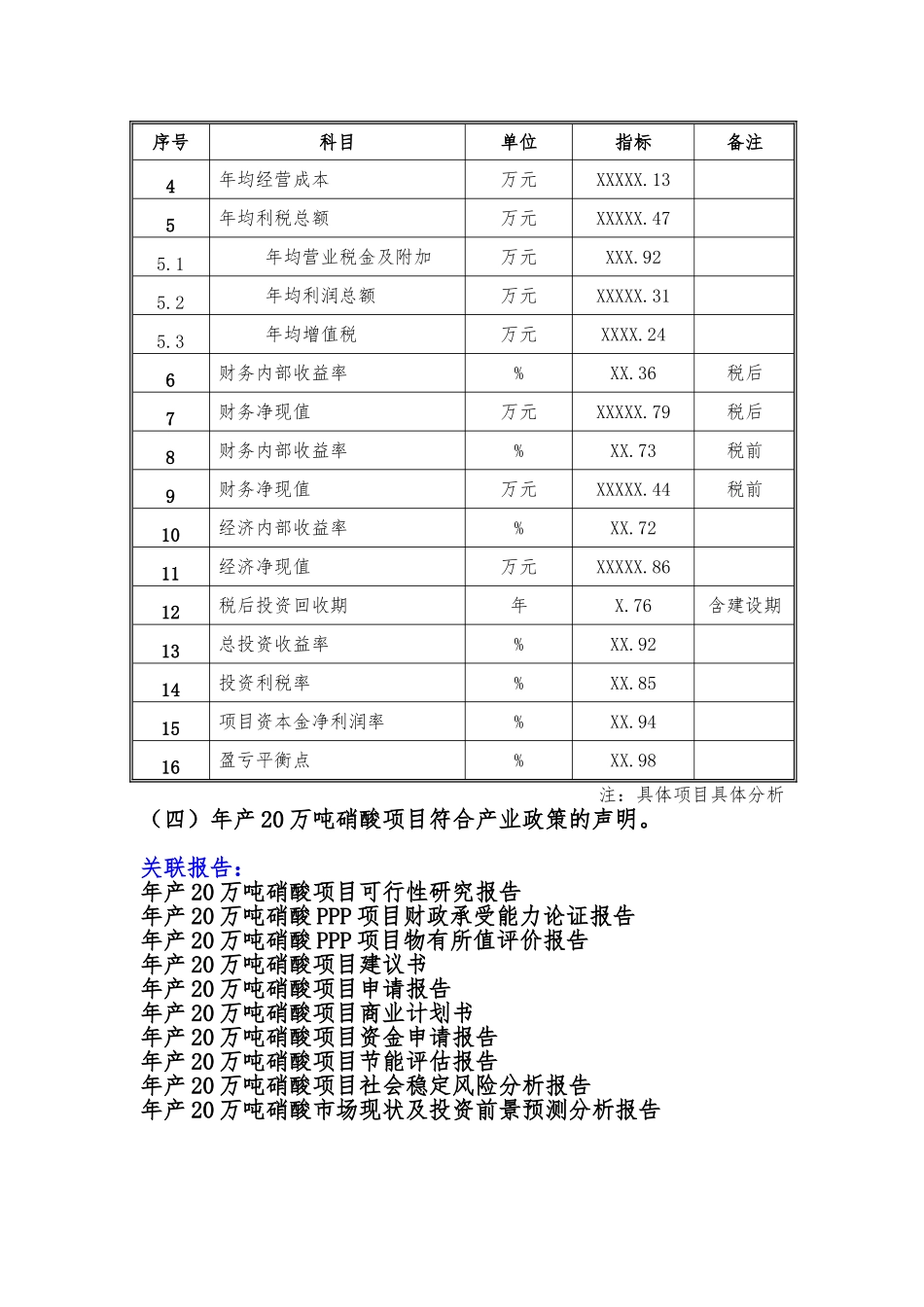 备案项目网上申报-年产20万吨硝酸项目(申报大纲)_第3页