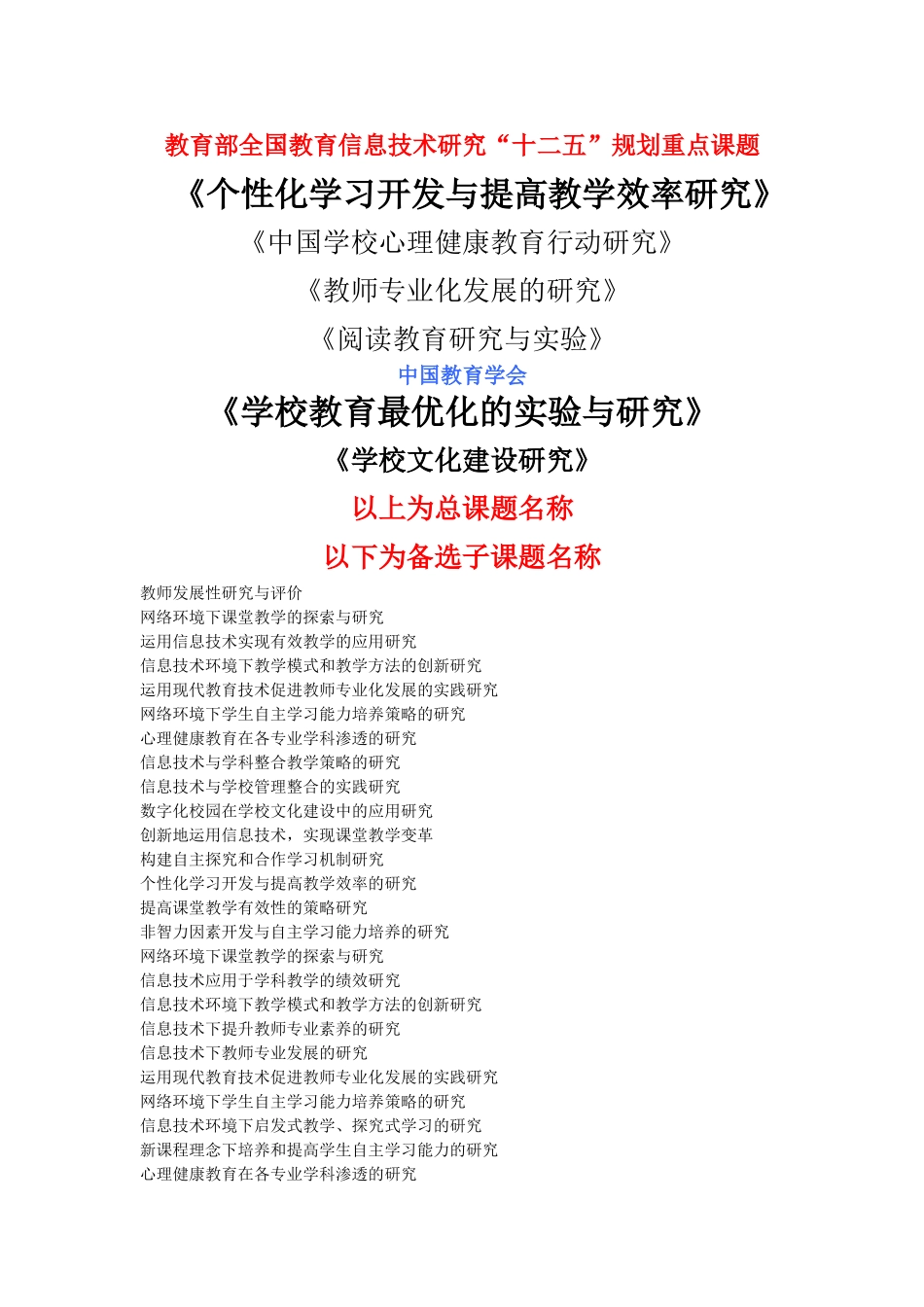 备选课题题目_第1页