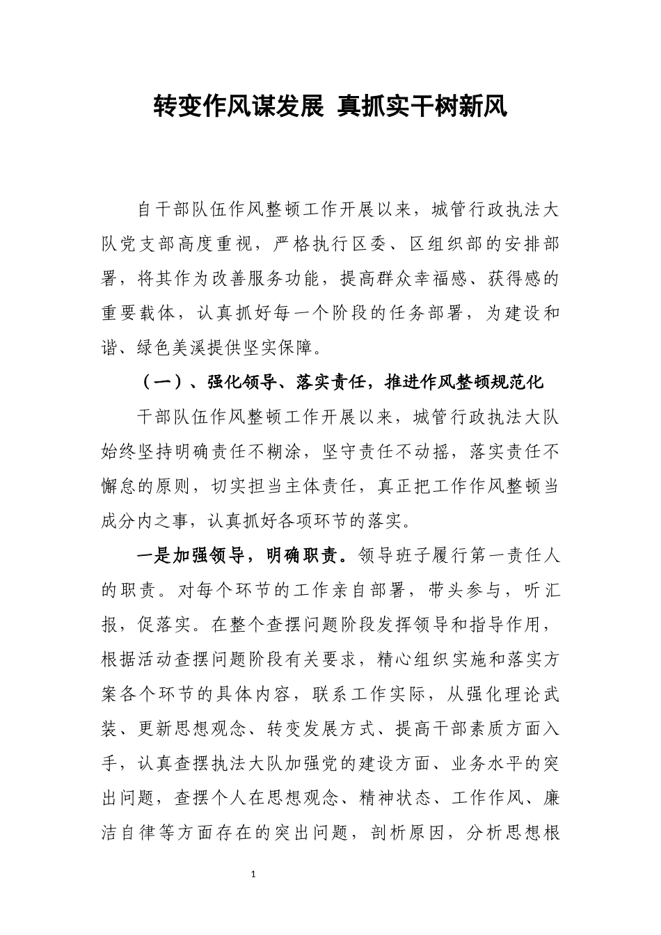 城管行政执法大队干部作风整顿典型test2.0_第1页