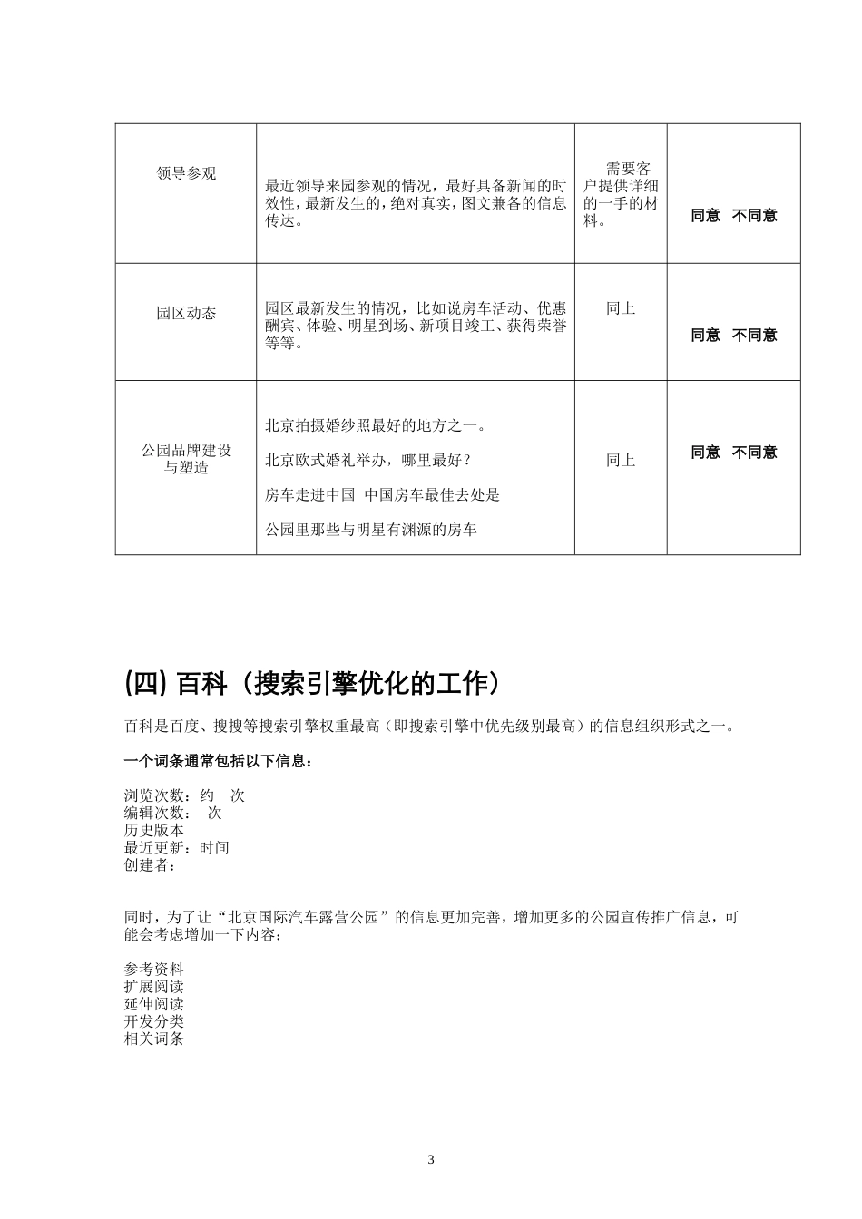 北京国际汽车露营公园5月网络营销规划申报材料_第3页