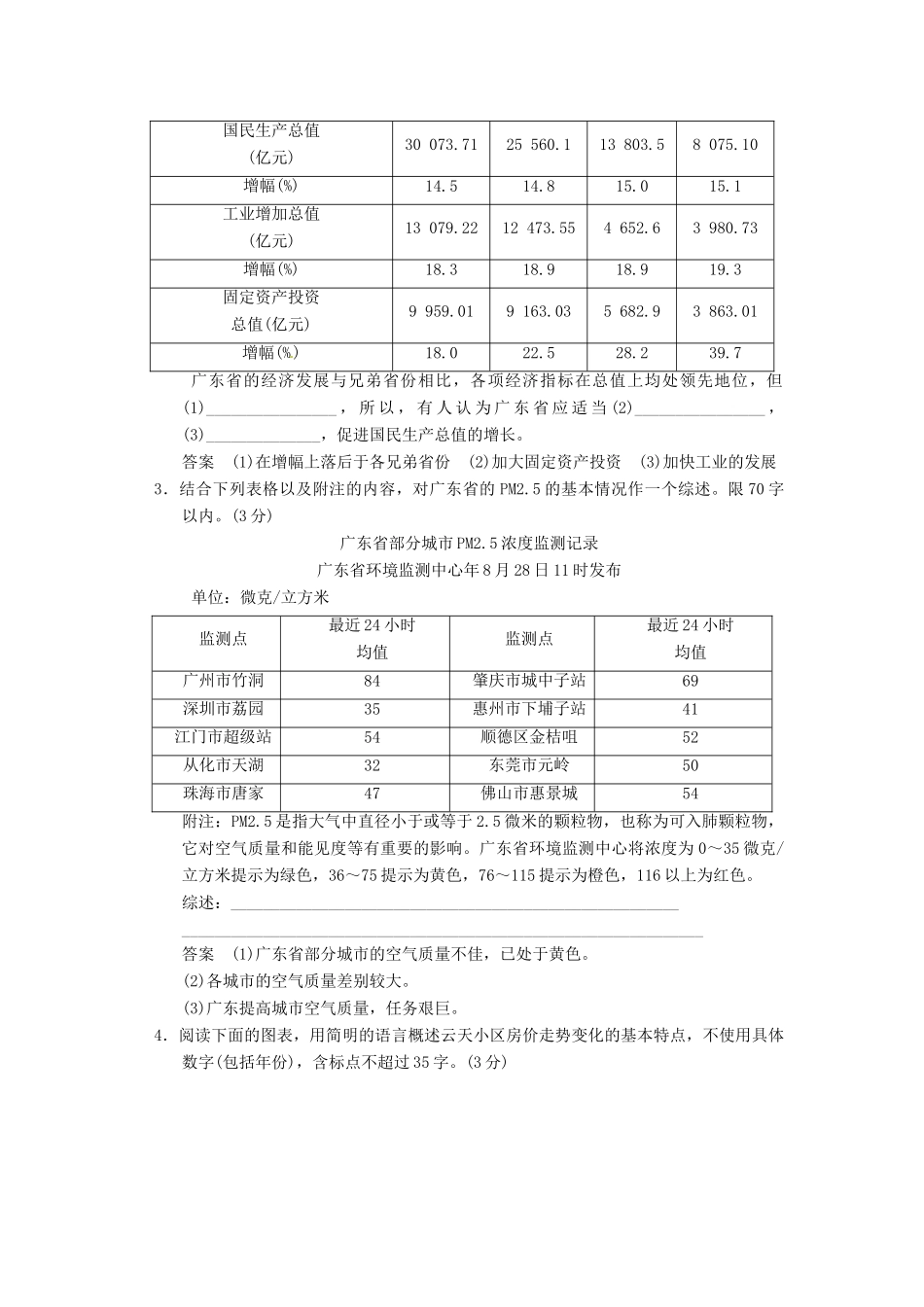 高三语文一轮复习 训练29图文转换 新人教版_第2页