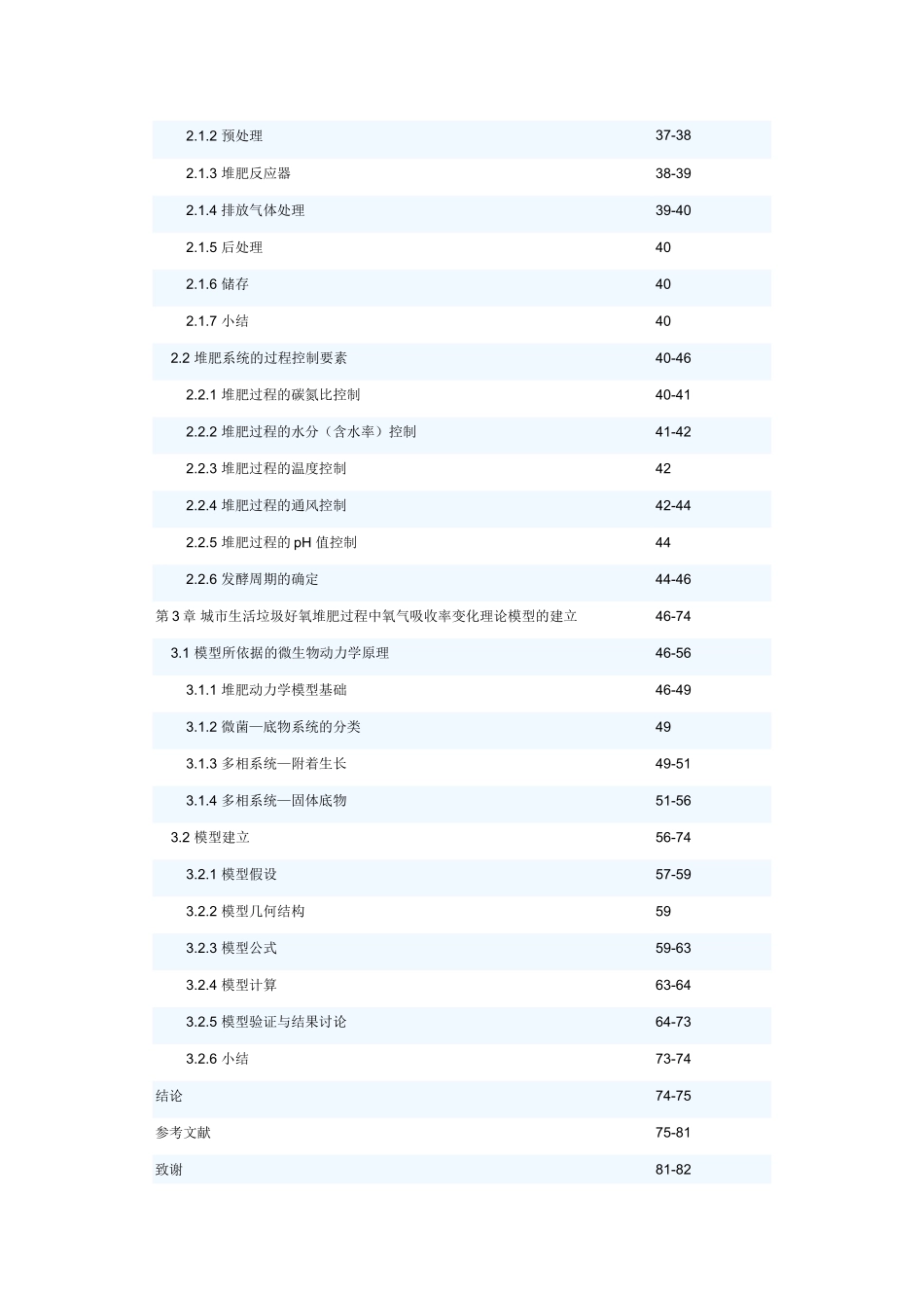城市垃圾好氧堆肥过程的动力学研究_第2页